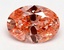 2.01 Ct. Fancy Vivid Pink Oval Lab Grown Diamond