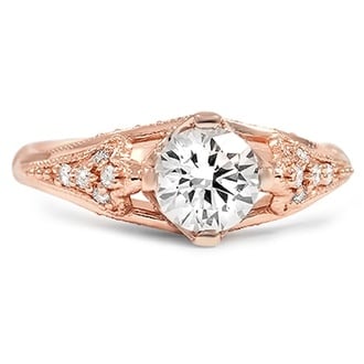 Custom Intricate Heirloom Inspired Ring