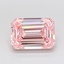 1.60 Ct. Fancy Intense Pink Emerald Lab Grown Diamond