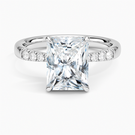 Bella Hidden Halo Diamond Ring