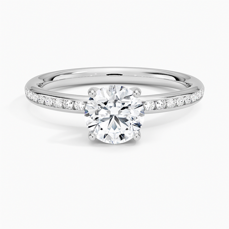 Tabitha Channel Set Diamond Ring
