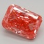 3.07 Ct. Fancy Vivid  Pink Radiant Lab Grown Diamond