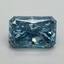 3.16 Ct. Fancy Vivid Blue Radiant Lab Grown Diamond