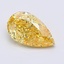 1.52 Ct. Fancy Yellow Pear Lab Grown Diamond