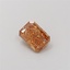 1.01 Ct. Fancy Brown Radiant Lab Grown Diamond