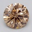 1.79 Ct. Fancy Light  Brown Round Lab Grown Diamond