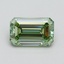 2.01 Ct. Fancy Vivid Green Emerald Lab Grown Diamond