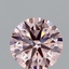 1.35 Ct. Fancy Intense Pink Round Lab Grown Diamond