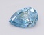 1.02 Ct. Fancy Vivid Blue Pear Lab Grown Diamond