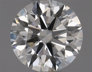 Round diamond — real photo