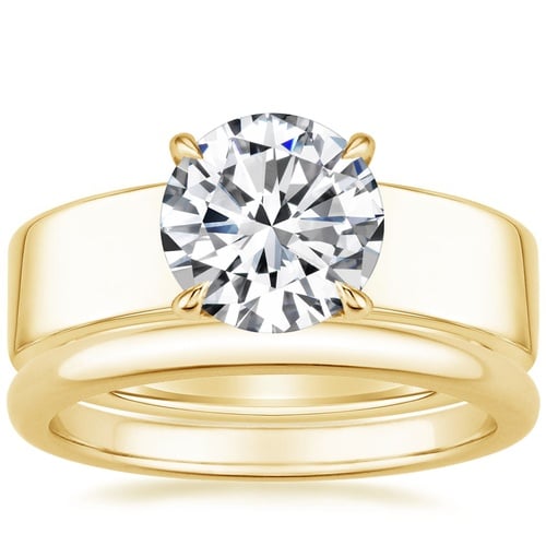 18K Yellow Gold Alden Diamond Ring