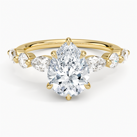 18K Yellow Gold Grand Versailles Diamond Ring