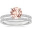 PT Morganite Ballad Diamond Bridal Set (1/3 ct. tw.), smalltop view