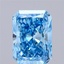 3.01 Ct. Fancy Vivid Blue Radiant Lab Grown Diamond