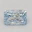 5.05 Ct. Fancy Vivid Blue Radiant Lab Grown Diamond