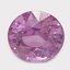 6.5x6.0mm  Pink  Oval   Sapphire