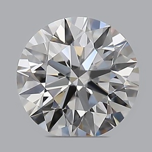 Round diamond — real photo