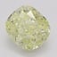 3.02 Ct. Fancy Yellow Cushion Diamond