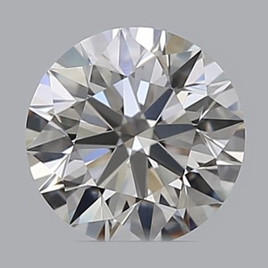 Round diamond — real photo
