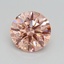 1.02 Ct. Fancy Intense Pink Round Lab Grown Diamond