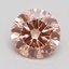 2.01 Ct. Fancy Intense Pink Round Lab Grown Diamond