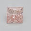 1.80 Ct. Fancy Intense Pink Princess Lab Grown Diamond