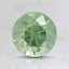 6.7mm Unheated Green Round Montana Sapphire