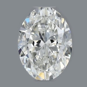 Oval diamond — real photo