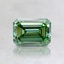 0.71 Ct. Fancy Intense Pacific Green Emerald Lab Grown Diamond