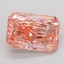 10.06 Ct. Fancy Vivid Pink Radiant Lab Grown Diamond