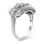 The Darva Ring, smalltop view on a hand
