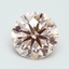3.27 Ct. Fancy Intense Pink Round Lab Grown Diamond