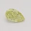 0.25 Ct. Fancy Intense Yellow Pear Diamond