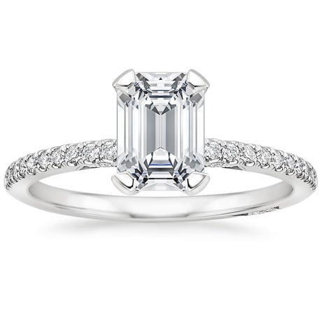 18K White Gold Simply Tacori Classic Diamond Bridal Set