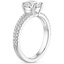 Platinum Mirra Diamond Ring (1/4 ct. tw.), smallside view