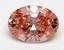 2.01 Ct. Fancy Vivid Pink Oval Lab Grown Diamond