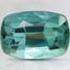 11x7.7mm Unheated Teal Modified Cushion Tourmaline