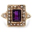 Victorian Amethyst Vintage Ring