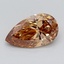 1.06 Ct. Fancy Light  Brown Pear Lab Grown Diamond