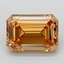 3.08 Ct. Fancy Light  Brown Emerald Lab Grown Diamond