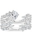 Platinum Sweeping Ivy Diamond Bridal Set (1 ct. tw.)