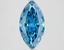 2.70 Ct. Fancy Vivid Blue Marquise Lab Grown Diamond