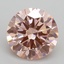 2.71 Ct. Fancy Intense Pink Round Lab Grown Diamond