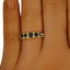 The Silchester Ring, smallzoomed in top view on a hand