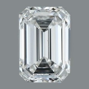 Emerald diamond — real photo