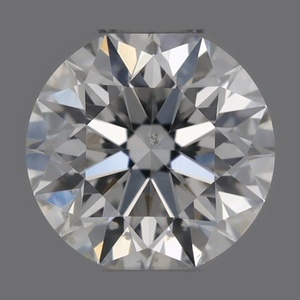 Round diamond — real photo