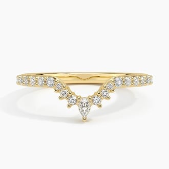 Luxe Lunette Lab Diamond Ring (1/3 ct. tw.) in 18K Yellow Gold