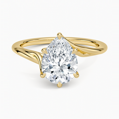 Delilah Twist Solitaire Ring - Brilliant Earth