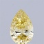 0.40 Ct. Fancy Yellow Pear Lab Grown Diamond