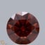 3.02 Ct. Fancy Deep  Orange Round Lab Grown Diamond